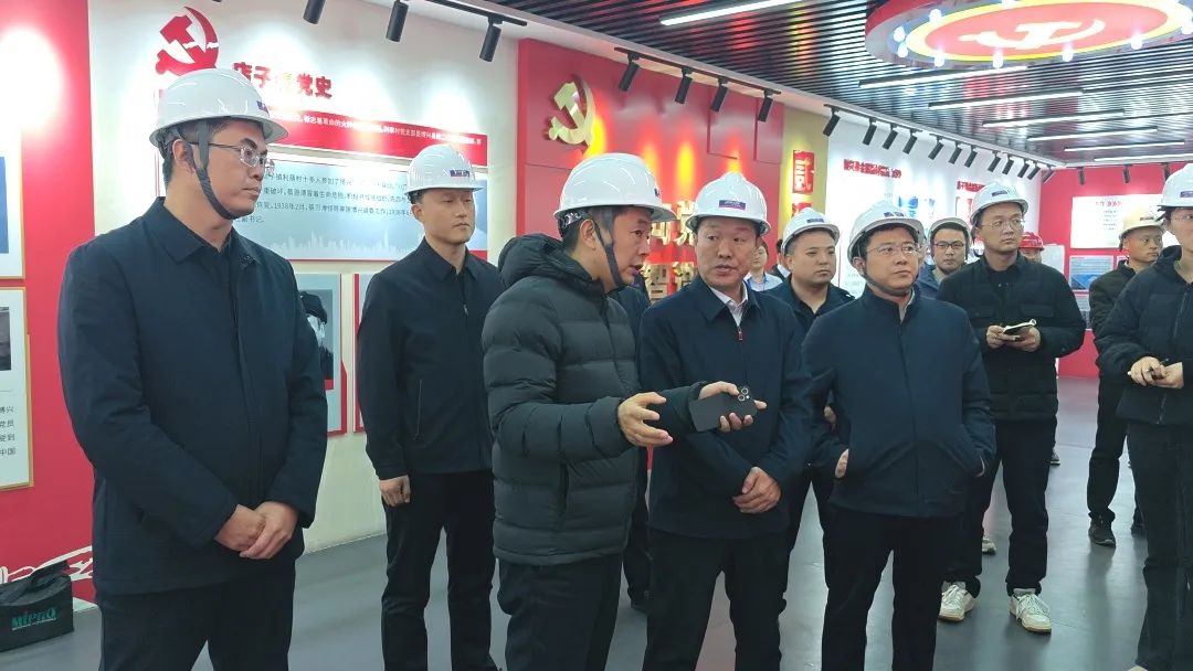 縣委副書記、縣長孫戰勇調研眾鑫發數智化推進工作